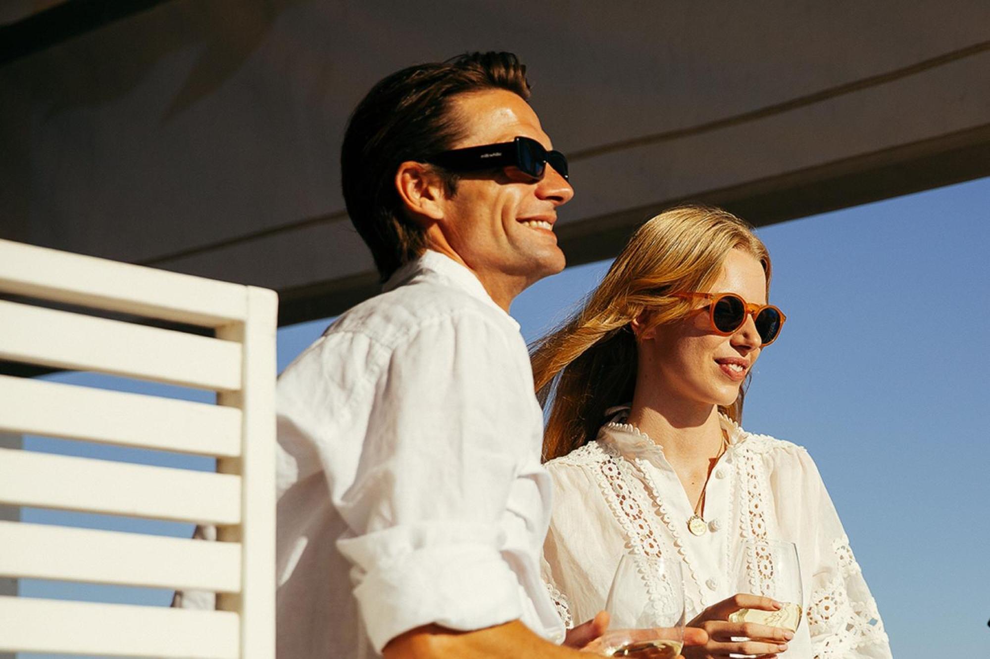 Domes Lake Algarve, Autograph Collection Vilamoura Eksteriør billede Two people wearing sunglasses